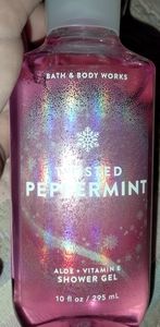 Twisted Peppermint 10 fl oz Bath & Body Works Shower Gel